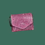 Bolso fiesta bandolera cadena, 10 modelos, Bridget strass brillo