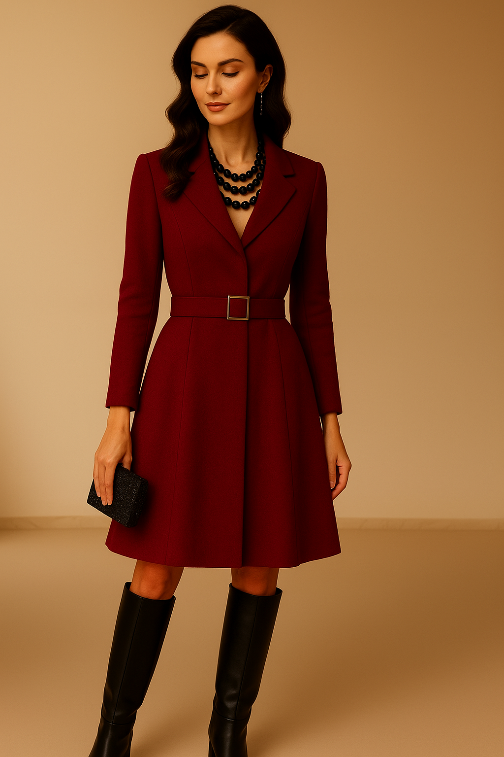 Levita Cassidy mezcla lana, 3 colores, tallas (36-48)