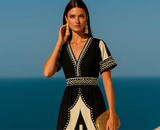 50% OFF Only You cotton crepe dress, sizes (36-46)