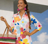 Bolso Holanda Multicolor rafia 37 X 20 X10 cm