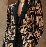 Levita Carmen bordado mezcla lana,tallas (36-48)