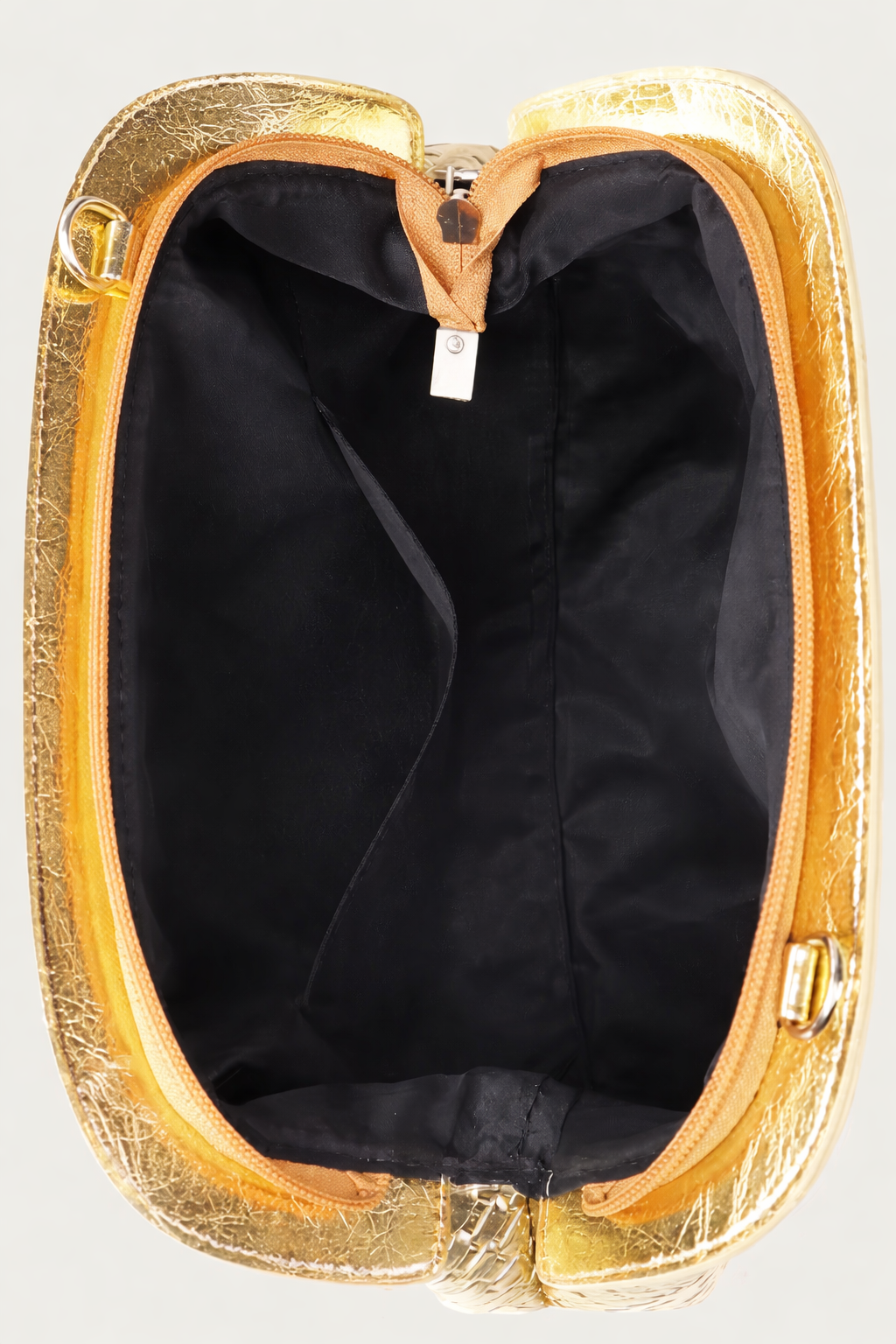 Bolso Julliet asa dorada cordón, 3 colores
