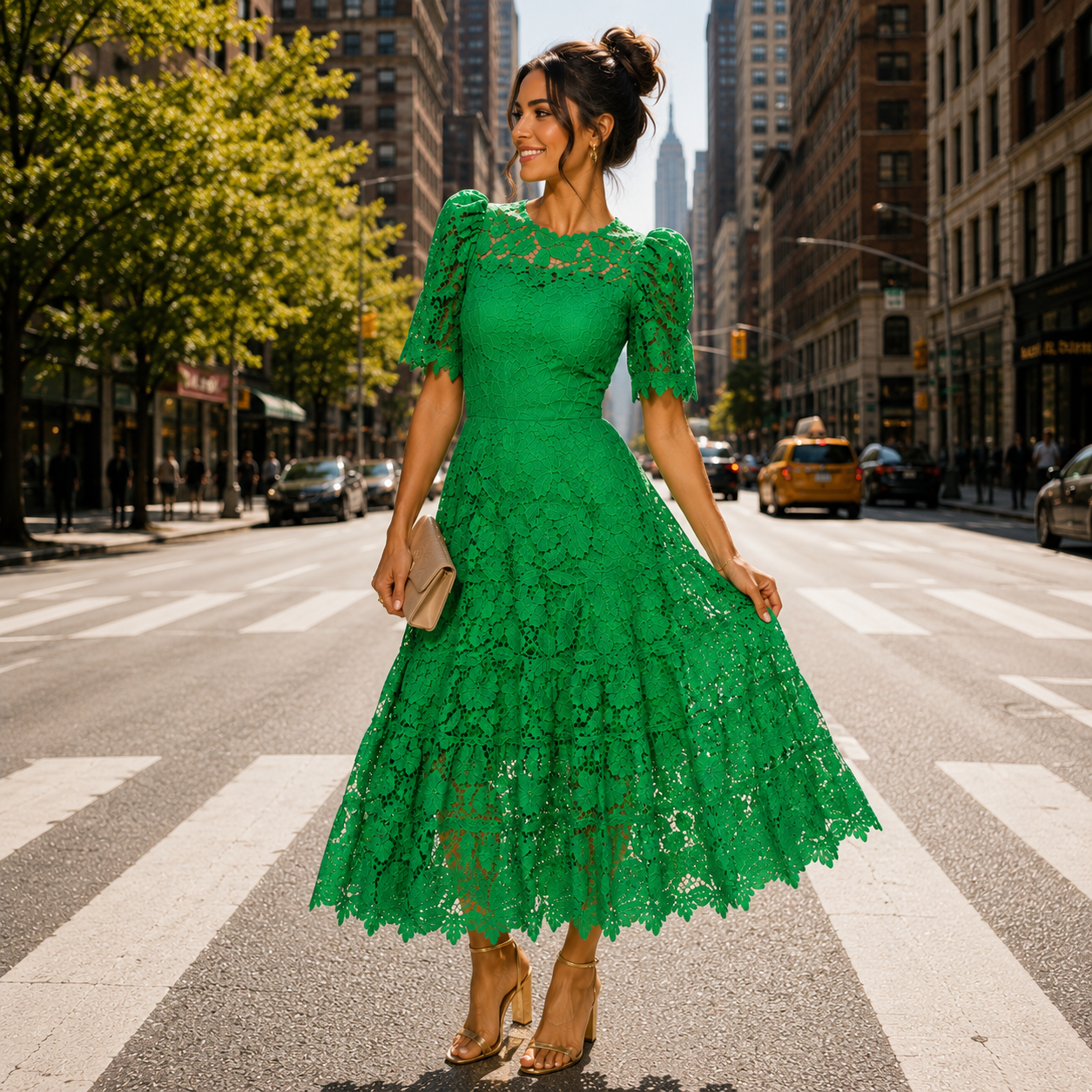 Robe Versailles, 2 couleurs, 4 tailles