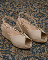 Bunny NO PAIN 24-hour suede sandals, 5 cm, 4 colors, sizes (36-41)