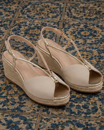 Bunny NO PAIN 24-hour suede sandals, 5 cm, 4 colors, sizes (36-41)