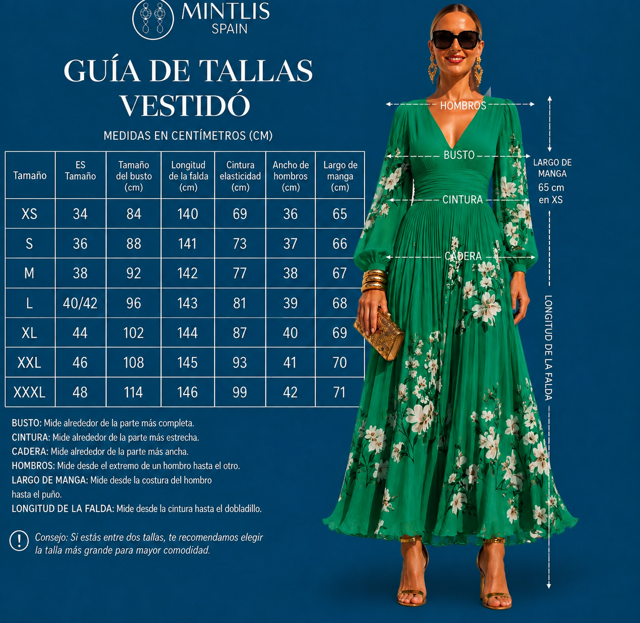 Vestido Suad gasa chiffon plisado, 2 estampados, tallas(34-48) video