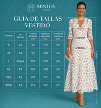 Vestido Amori bordado negro y blanco con forro, 2 colores tallas (34-48) video