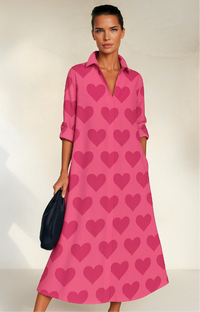 Mintlis mujer algodón vestido Rimini, 4 colores, tallas (36-54)