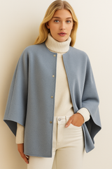 Anna wool cape jacket sizes (36-50)