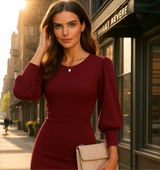 Mafalda spandex dress, 5 colors, 5 sizes