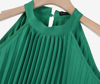 Mintlis mujer, algodon satinado plisado, vestido Indian, 3 colores, tallas (36-50)