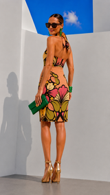 Vestido Summer punto de algodón elastane licra, 2 colores, tallas (34-46) vídeo