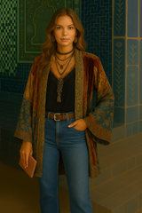 Liset velvet jacket, sizes (36-48)