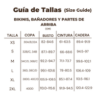 Bikini Algarve spandex, tallas (36-44)