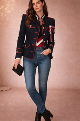 Blazer Carolina de algodón, tallas (36-46)