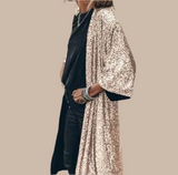 Mintlis women, Kent sequin frock coat, 5 colors, size (38-48)