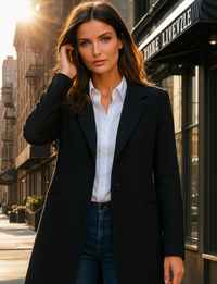 Mintlis women's Loreto cold wool coat with lining, sizes (36-48)