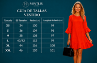 Vestido Loving rojo anaranjado crepe gasa rayón volantes plisados gasa, tallas (34-48) (vídeo)