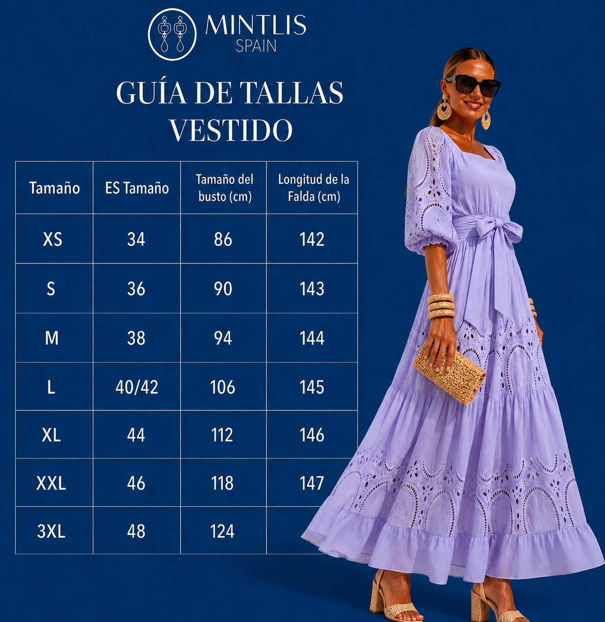 Vestido YBarra algodon bordado y brocado, 2 colores, tallas (34-46) vídeo