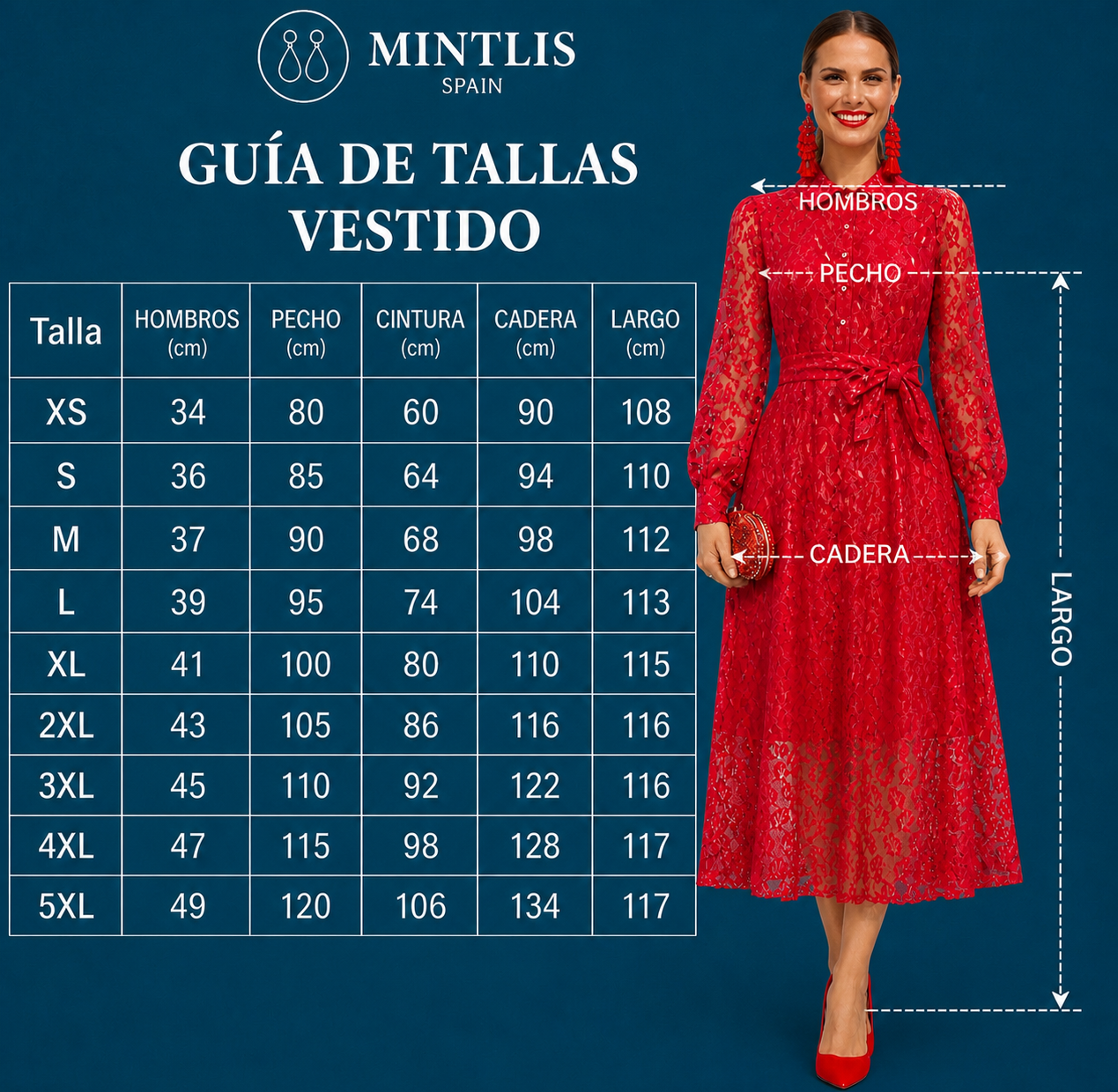 Vestido Dominica rojo camisero Midi , talla (36-50)(vídeo)