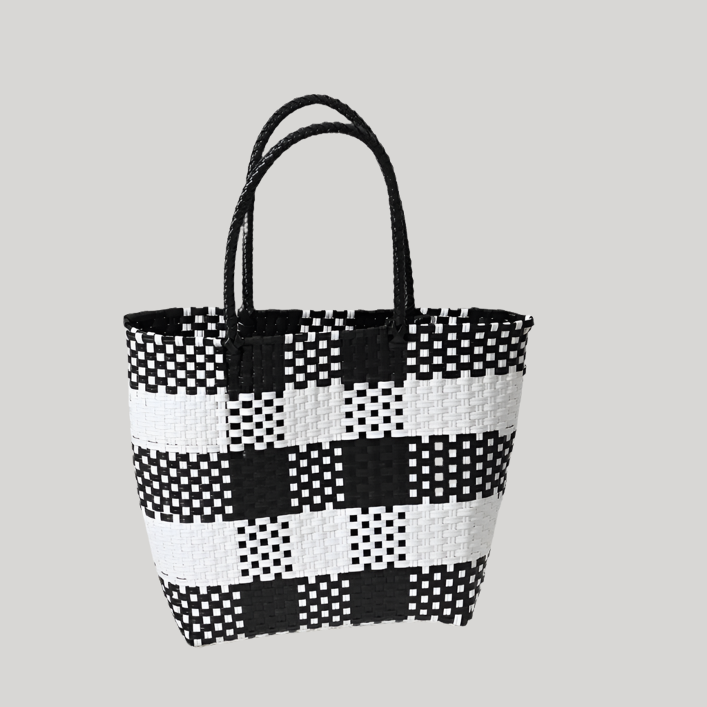 Bardot raffia basket bag, 5 patterns