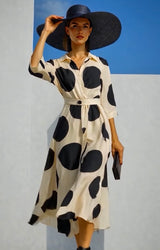 Robe élasthanne rayures normandes, 4 tailles