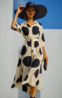 Robe élasthanne rayures normandes, 4 tailles