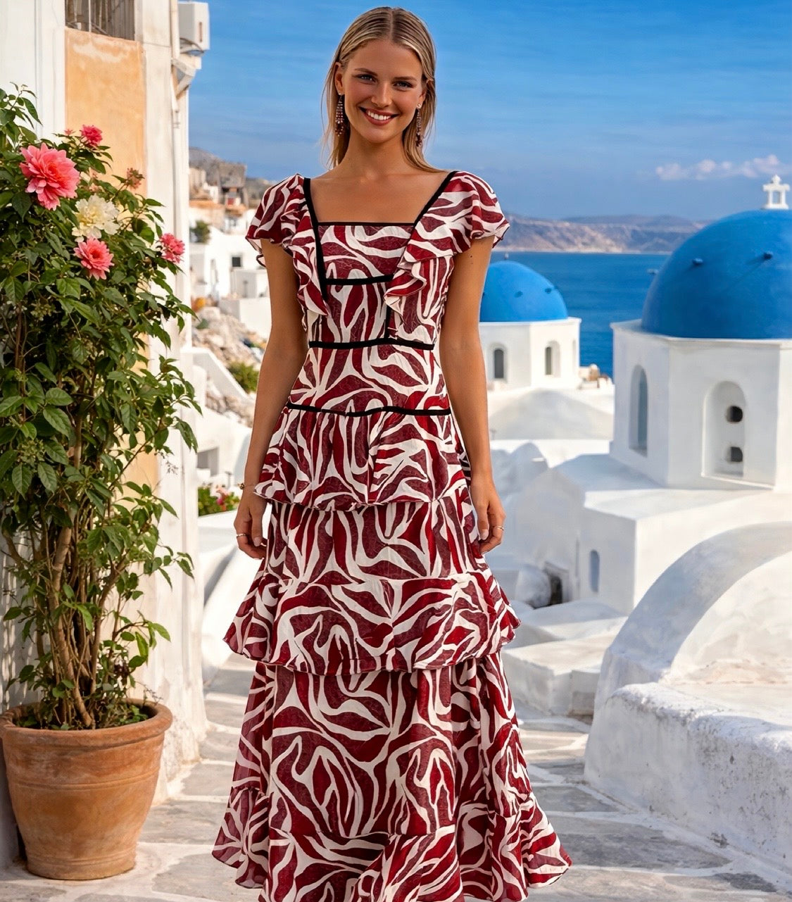 Italy shirt dress, 4 prints, sizes (36-52)