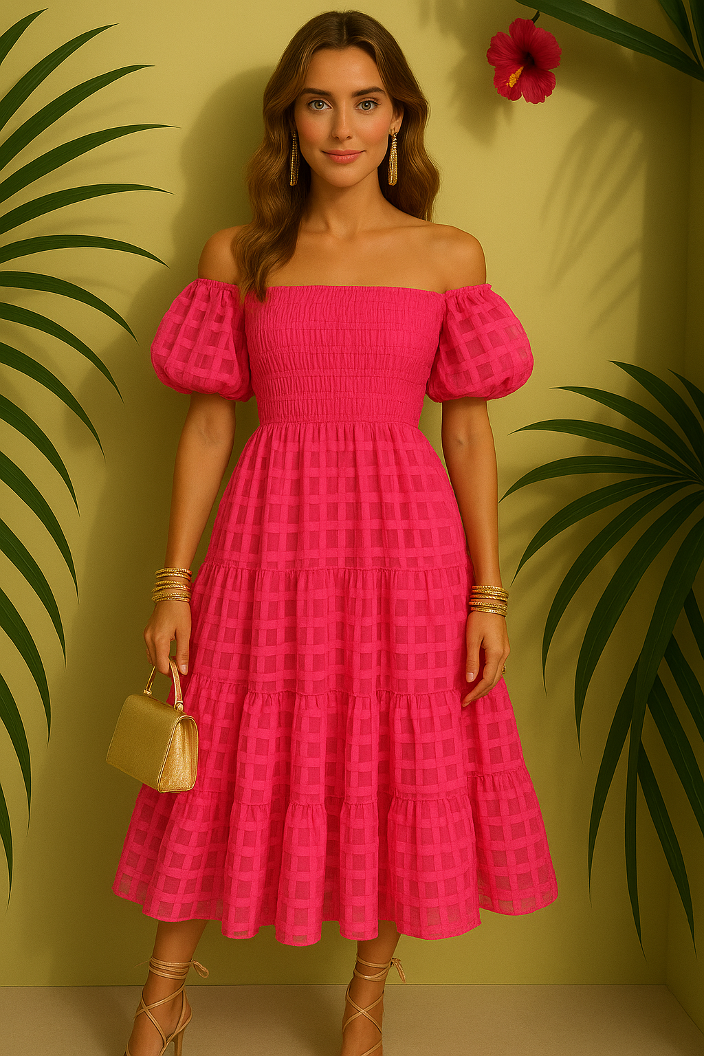 Elaine elastane stretch cotton honeycomb dress, 2 colours, 7 sizes (36-48)