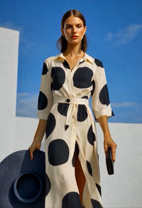 Robe élasthanne rayures normandes, 4 tailles