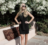 Robe en coton Acapuldo avec ceinture, 3 couleurs, 4 tailles
