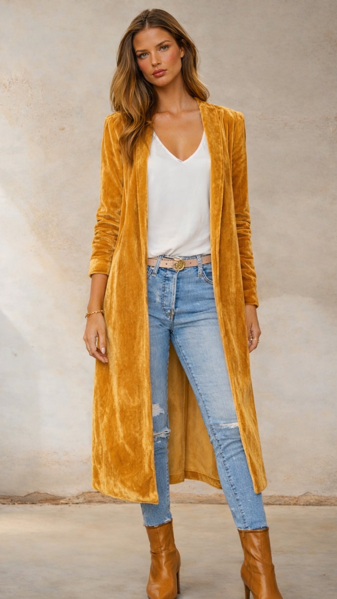 Mintlis mujer, terciopelo strech Levita Carmen, 4 colores, tallas (36-46)