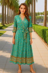 Kaftan Paula con fajín, 2 tallas