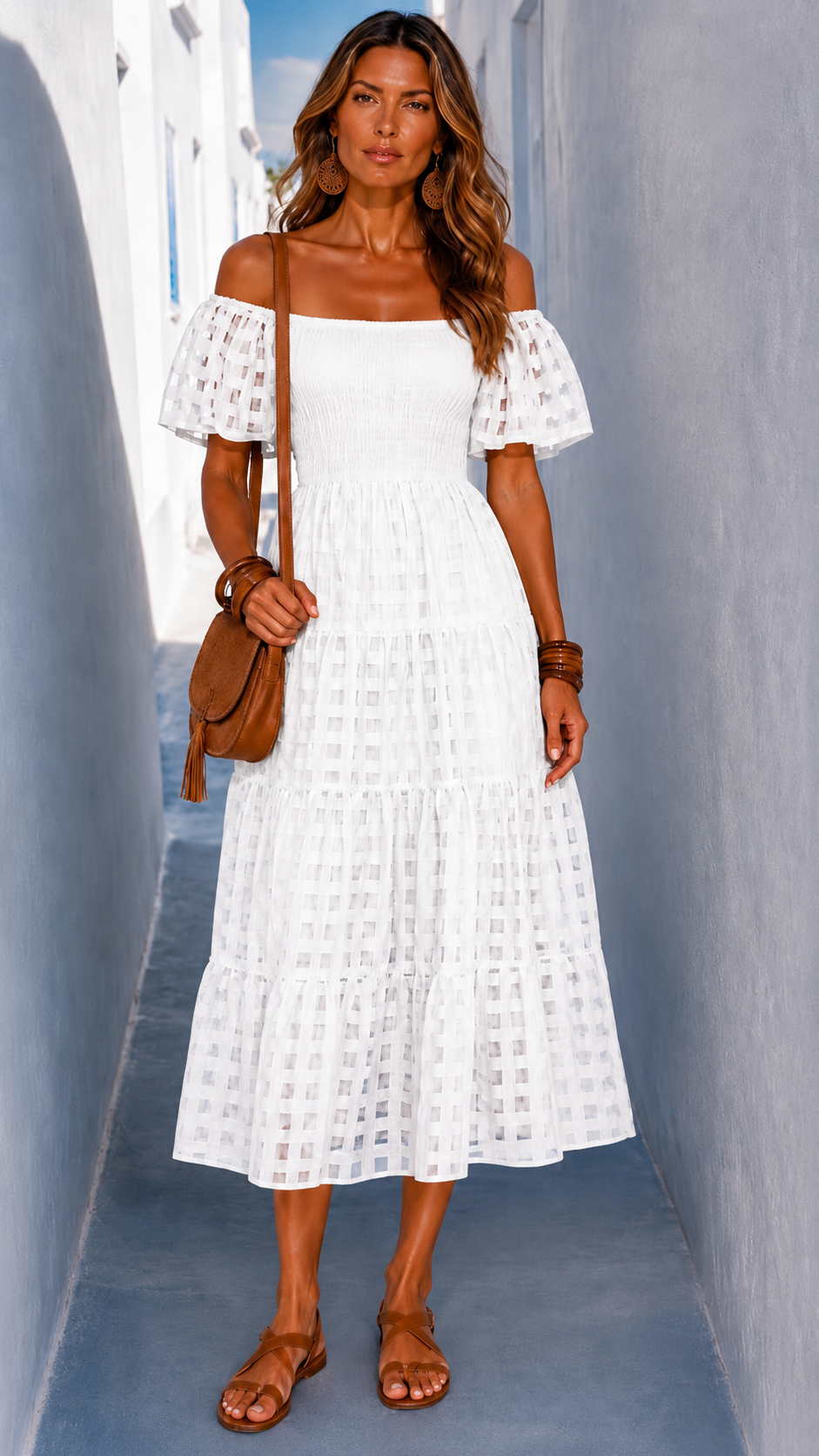 Loren dress, cotton tulle with lining, 4 colors, sizes (34-46) video