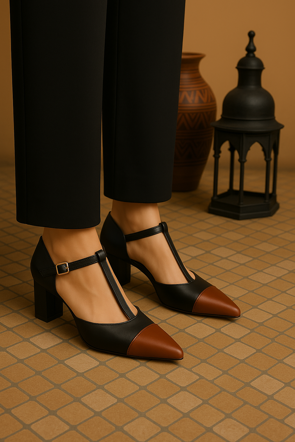Bluemarine satin heeled shoe, 4 colors