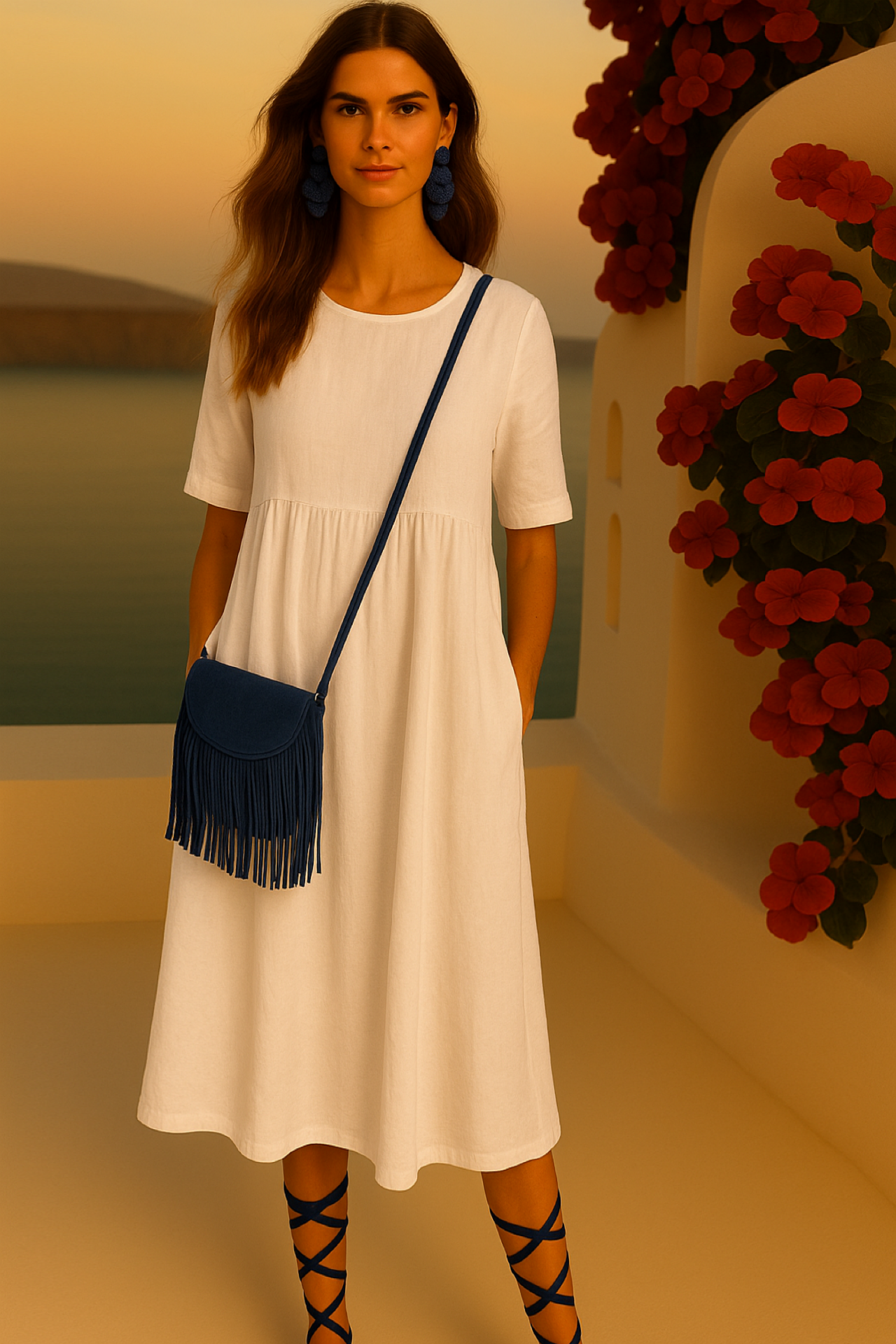 Up to -50% OFF Lorena dress, 4 colors, sizes (36-46)