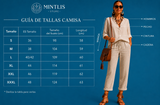 Camisa Ginebra de lino, 5 colores, tallas (34-48)