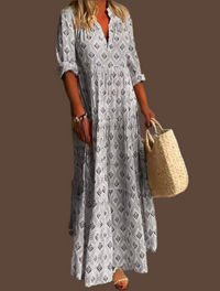 Mintlis mujer, algodón satinado, vestido Denisse tallas (36-50)