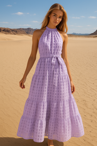 Mintlis women, cotton tulle, Roberta dress, 6 colours, sizes (36-44)