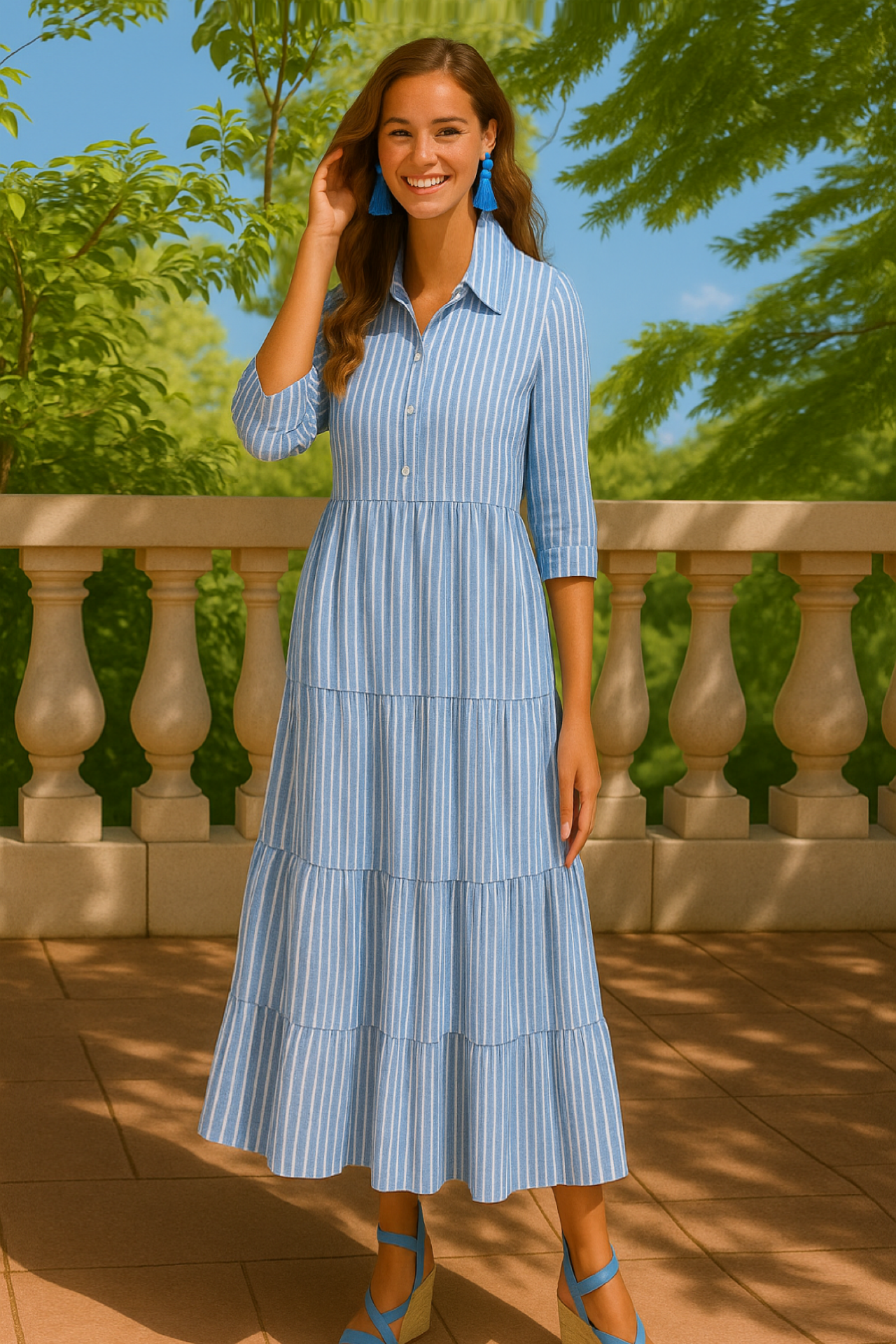 -40% OFF SOPHIE shirt dress, 6 prints sizes (36-50)