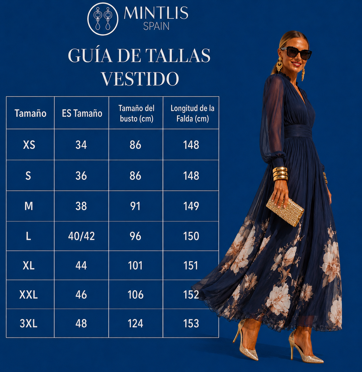Vestido Nadia estampado chiffon, 3 estampados, tallas (34-48) video