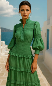 Mintlis mujer, algodón licra vestido Sofia, tallas (34-50)