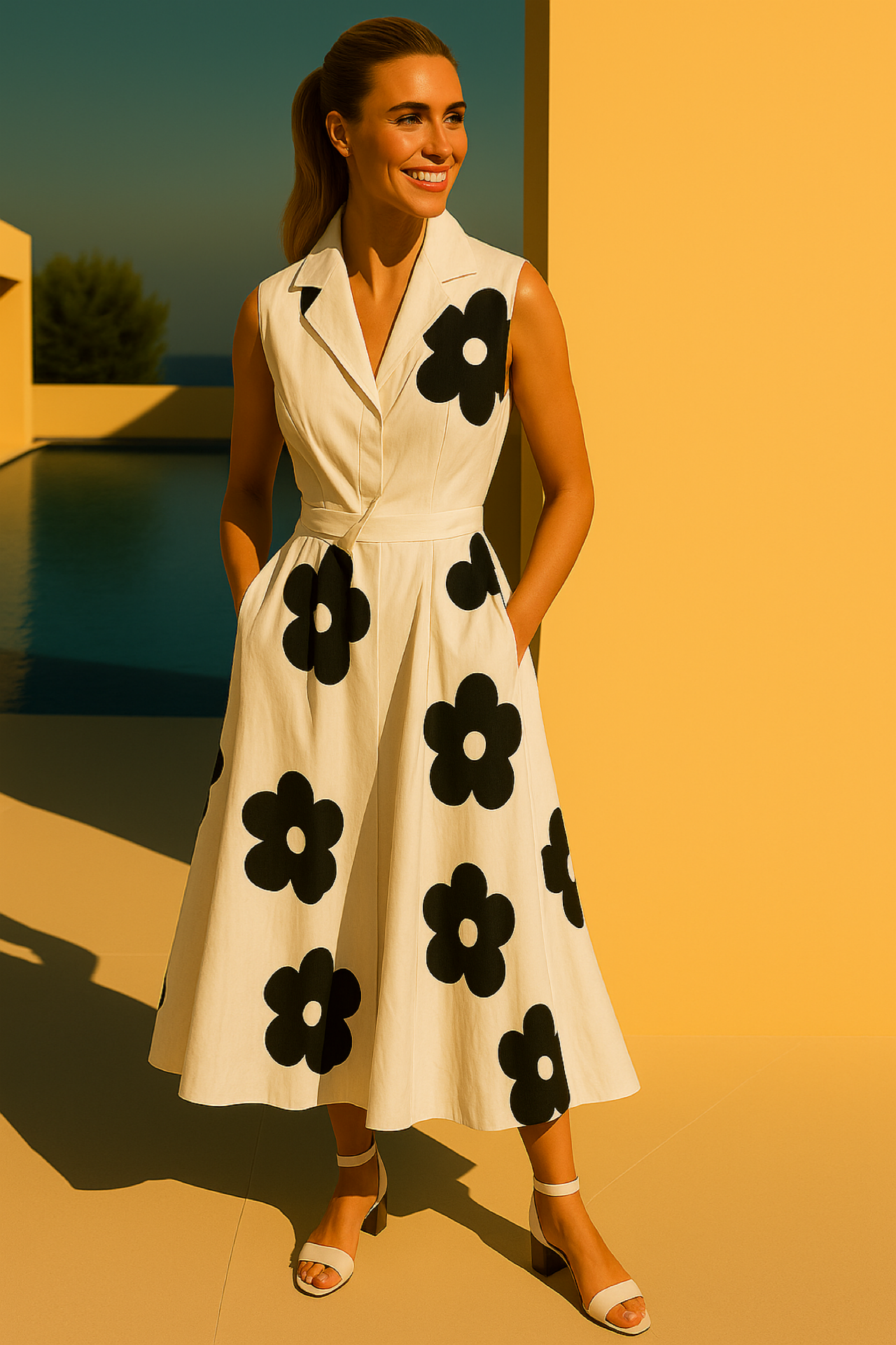 40% OFF, Toscana dress, 4 prints, sizes (36-52)