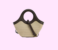 Bolso Santorini rafia 3 colores
