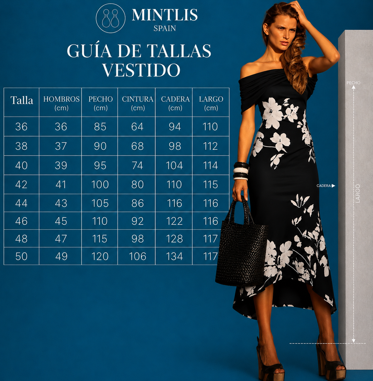 Vestido Grace punto de algodón licra, tallas (36-50) vídeo