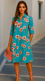 40% OFF Sarah Dress, 4 prints sizes (36-50)
