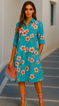 40% OFF Sarah Dress, 4 prints sizes (36-50)