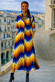 Vestido Bristol algodón strech licra, 4 colores talla ( 36-52)