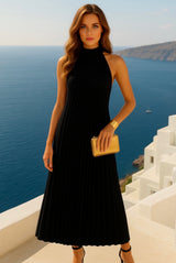 Mintlis mujer, algodon satinado plisado, vestido Indian, 3 colores, tallas (36-50)
