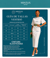 Vestido Algarve algodón licra con fajín piedras elástico incluido, 2 colores, tallas (36-50) (vídeo)
